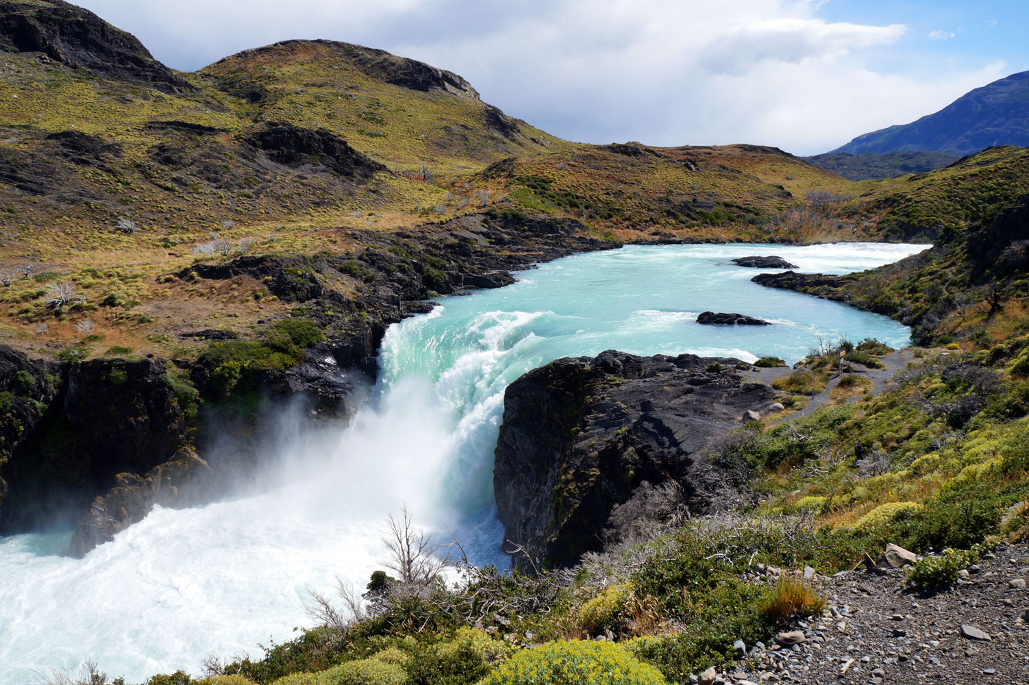Salto Grande del Paine - Parque Nacional Torres del Paine Salto Grande del Paine - Parque Nacional Torres del Paine