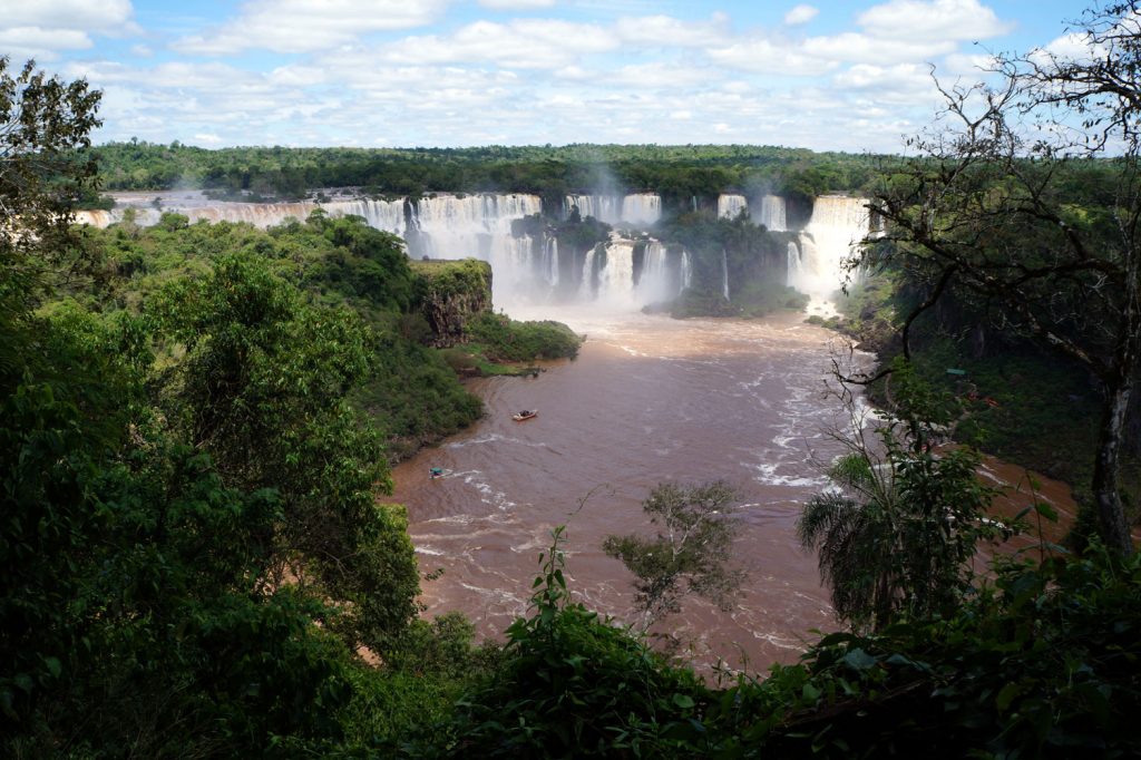 Cataratas del Iguazú - Vista desde lado brasilero.