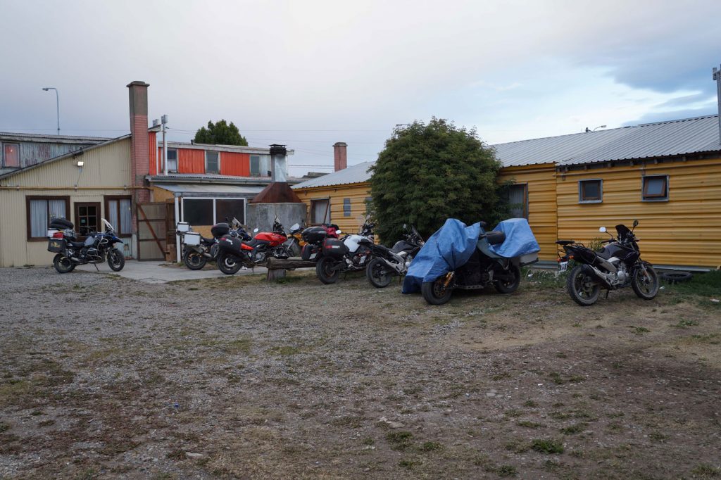 Patio trasero Hostel Argentino