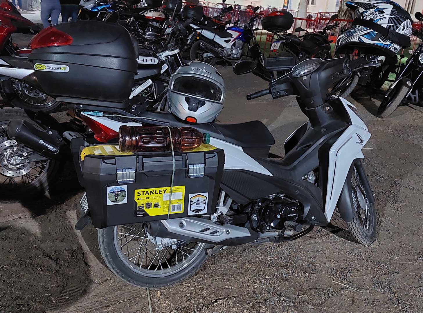 Honda Wave en motoencuentro Mototurismo San Juan 2022