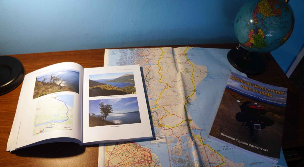 Libro "Crónicas de mi primer viaje en moto"