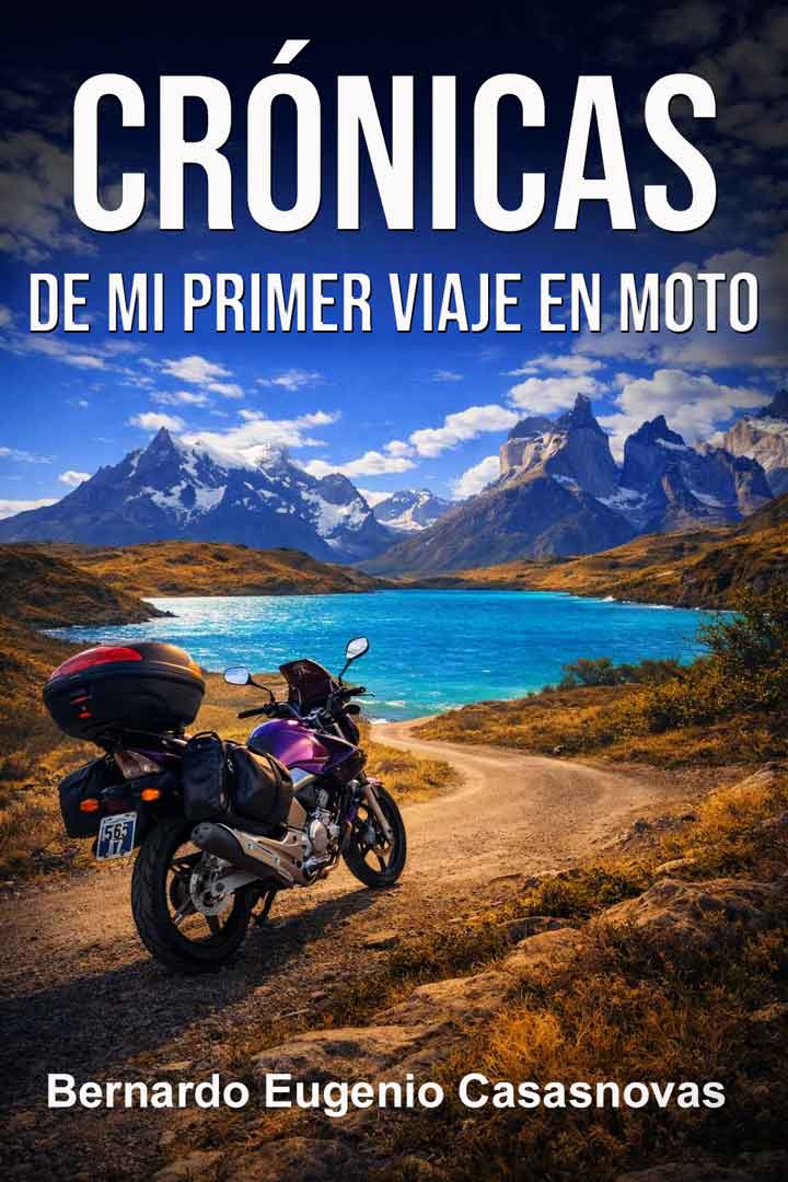 Tapa del libro Crónicas de mi Primer Viaje en Moto