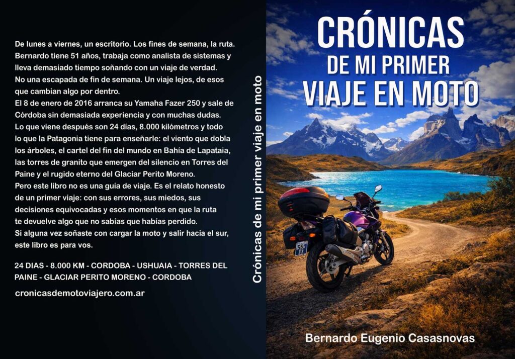 Libro "Crónicas de mi primer viaje en moto" Libro Cronicas de mi Primer Viaje en Moto