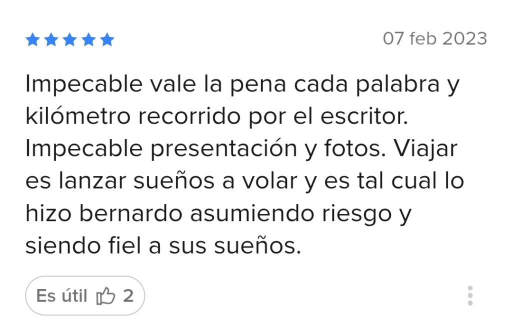Valoración y reseña libro Mercadolibre