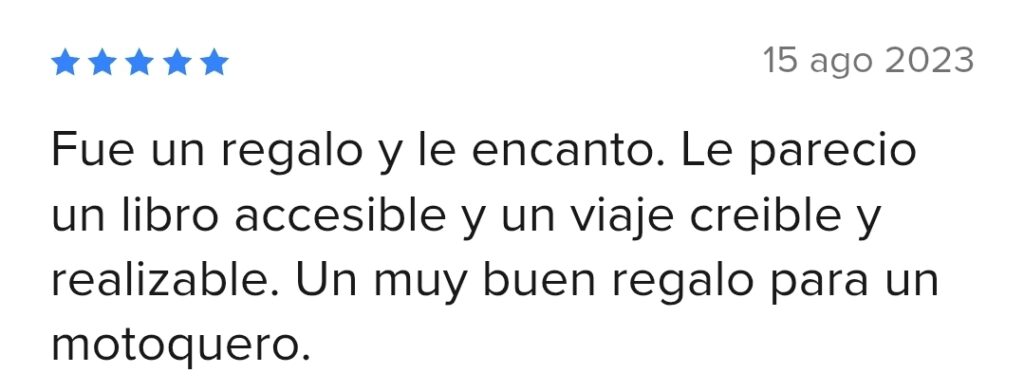Valoración y reseña libro Mercadolibre
