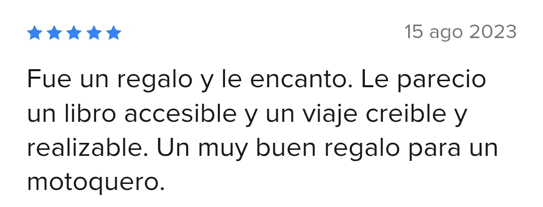 Valoración y reseña libro Mercadolibre