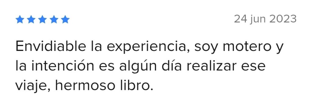 Valoración y reseña libro Mercadolibre