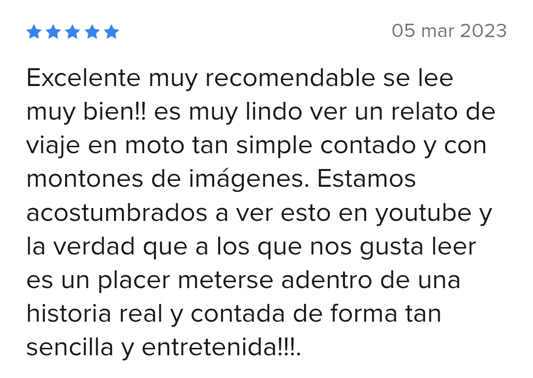 Valoración y reseña libro Mercadolibre